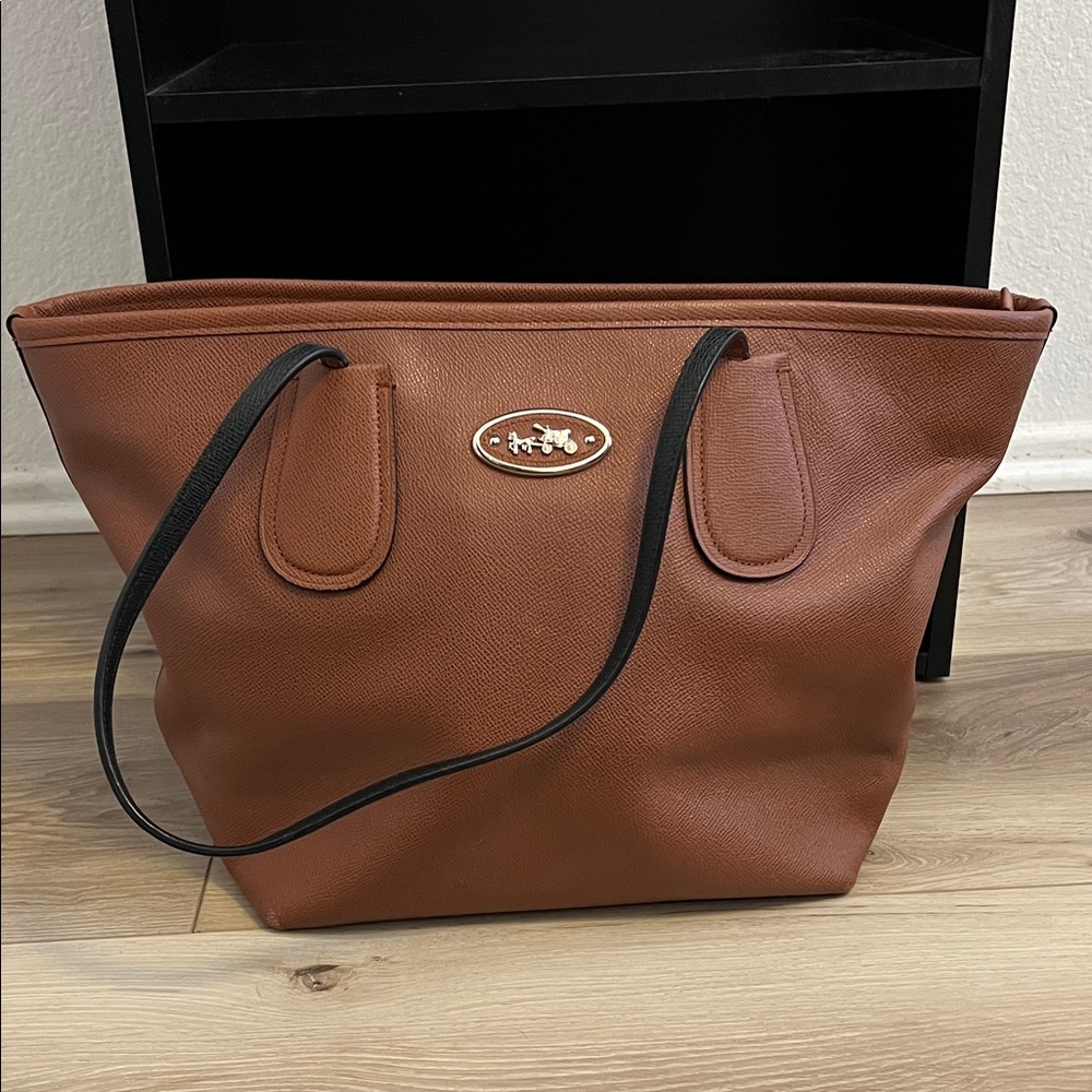Coach Brown Tote Bag